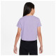 Nike Παιδική κοντομάνικη μπλούζα Sportswear Crop Futura Tee